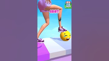 Asmr Tippy Toe 3D - Satisfying Game 119 #shortvideo #tippytoe #tippytoe3d