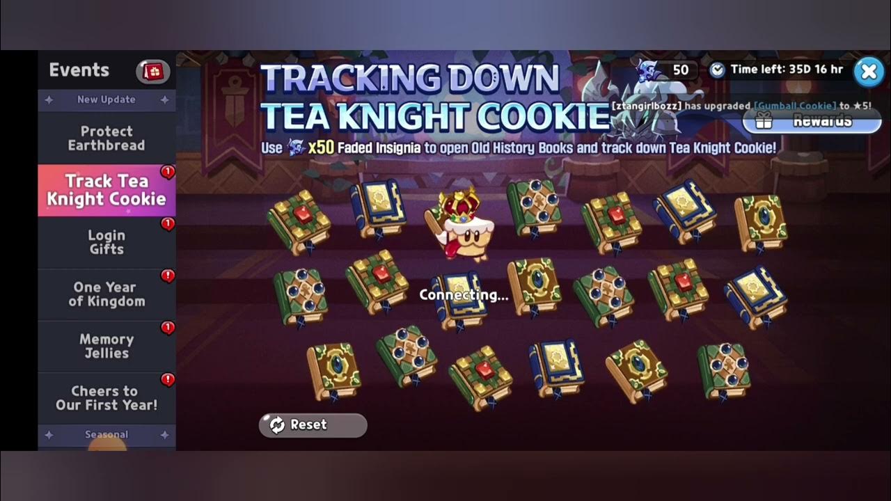 Cookie Run Kingdom New update Track Tea Knight Cookie Challenges YouTube