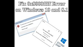 Fix Windows Update Error 0x8000ffff in Windows 10/8 [4 Solutions,Updated June 2020]
