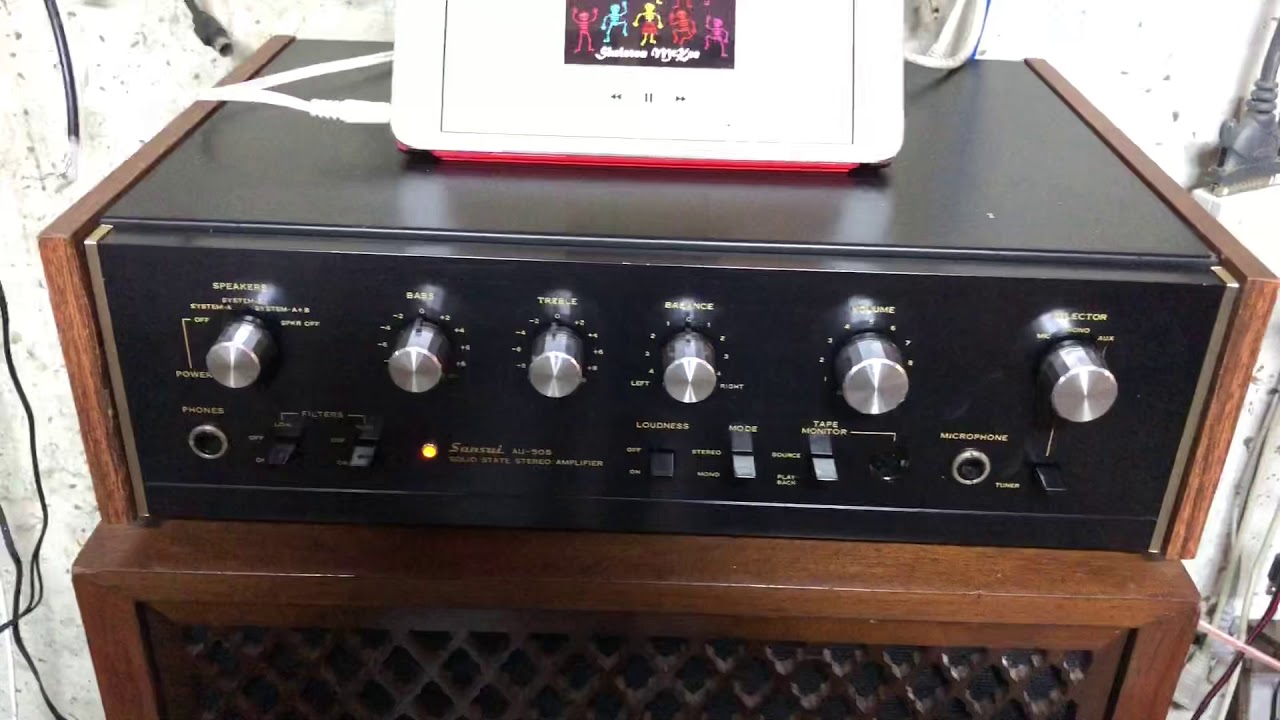 Sansui AU505 YouTube