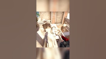 Palace Smoke On Anubis! (CS:GO Smokes & Tricks) #shorts #csgo #counterstrike