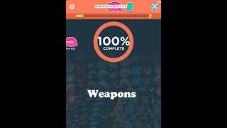 Wordbrain 2 Weapons Answers