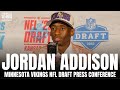 Jordan Addison Reacts to Being Drafted by Minnesota Vikings &amp; Future With Justin Jefferson