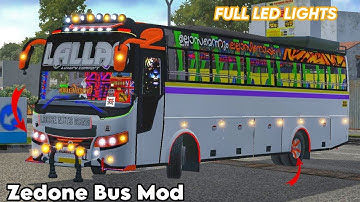 New Modified ZEDONE Bus Mod Released For Bussid || Zedone Bus Mod Bussid ||