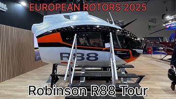 Robinson R88 helicopter a 10-seat game-changer at European rotors 2025