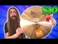I ordered CHEAP cymbals from Temu