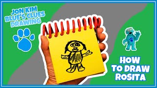 Jon Kim Blues Clues Drawing - How To Draw Rosita
