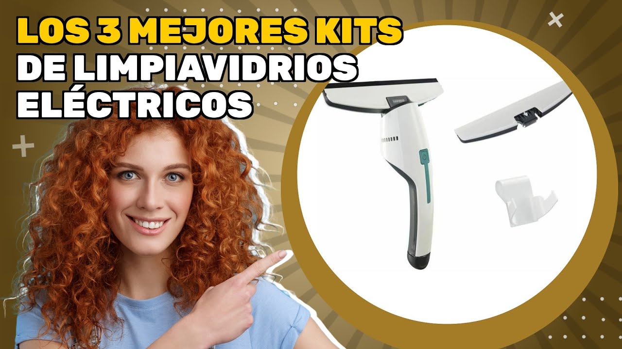 Los 3 mejores kits de limpiavidrios eléctricos 2026: así eliges de forma fiable