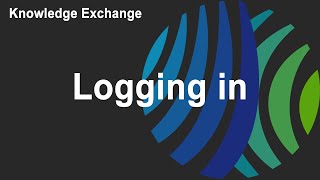 Knowledge Exchange: Logging in @johnsoncontrols