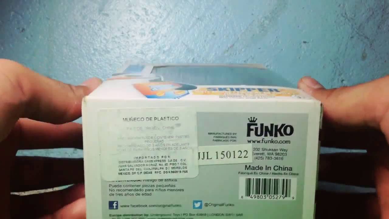 Skipper Funko Pop 161 Funkollector Pop Youtube