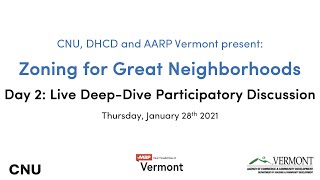 Enabling Better Places in Vermont - Live Deep Dive Participatory Discussion - Introduction