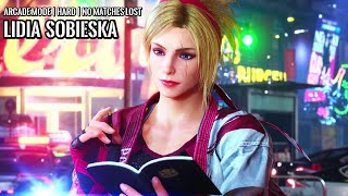 TEKKEN 8 | Arcade Mode | LIDIA SOBIESKA | Hard | No Matches Lost | 4K 60FPS