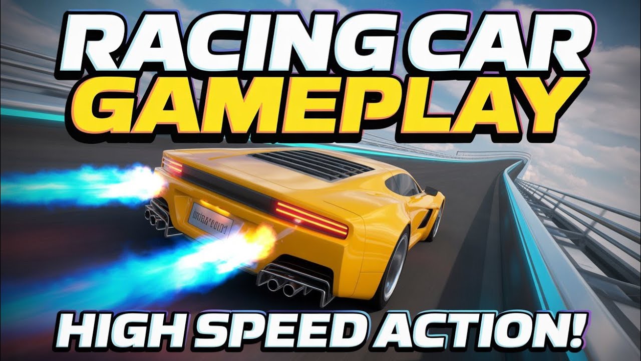 Lamborghini racing car 🚗🏎️ | New Game video 