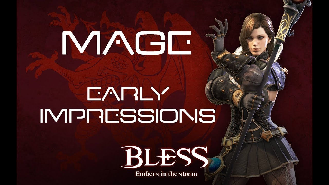 Early Game Mage Overview | BLESS ONLINE Rebuild Project (JP) | Nyks.