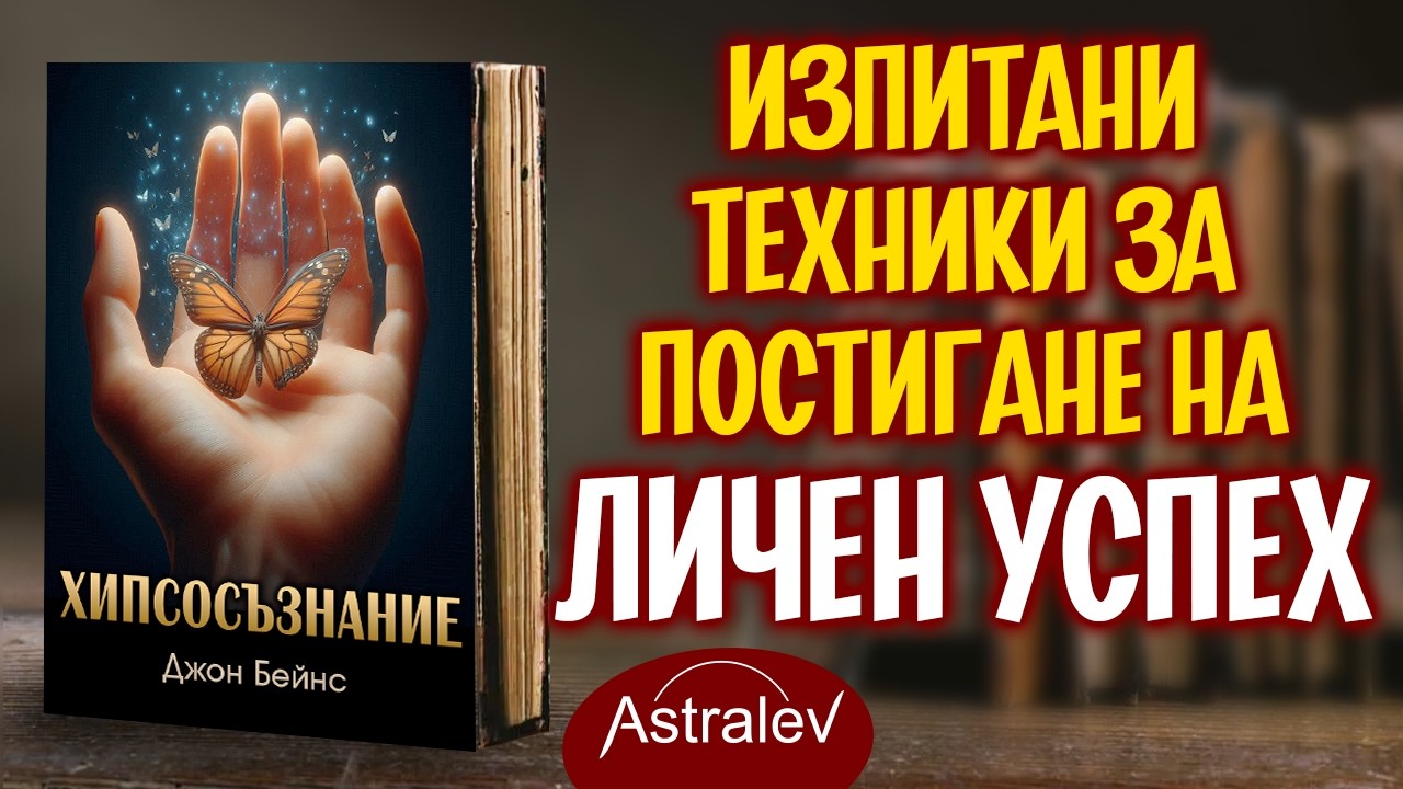 📖 ХипсоСъзнание – Аудиокнига на Джон Бейнс | Техники за постигане на личен успех
