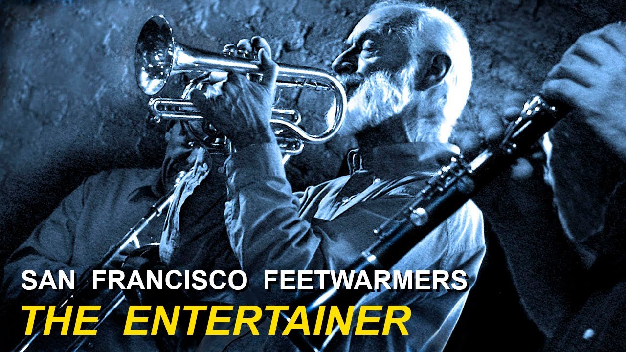 The Entertainer played by the San Francisco Feetwarmers jazz band.