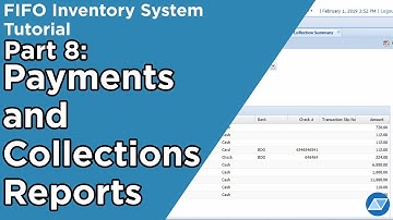 [Part 8] Payments and Collections Report - FIFO Inventory System Tutorial