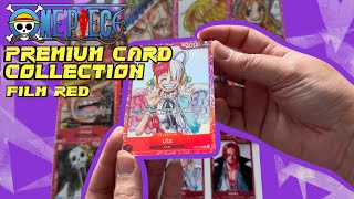 One Piece Card Game Premium Card Collection One Piece Film Red Edition - Unboxing