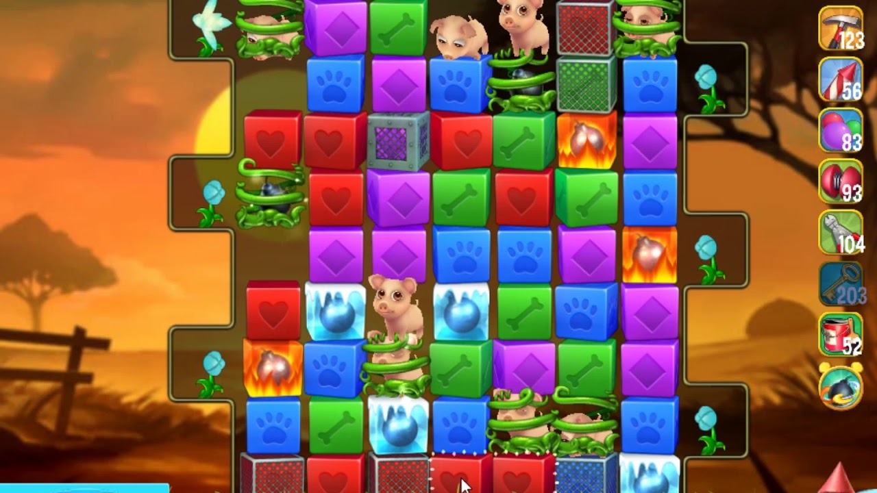 Pet Rescue Saga level 2936 no boosters ►TOBIAS DEAMON◄
