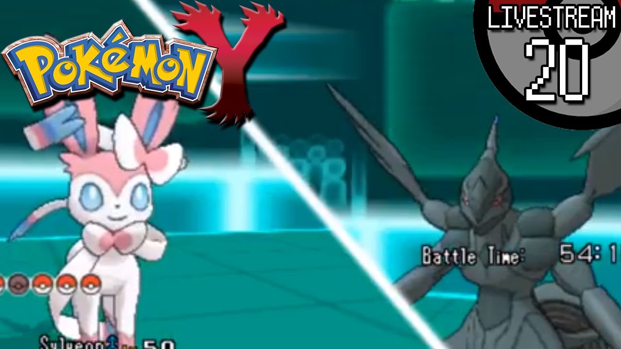Pokemon X and Y - Livestream #20: Sylveon's Draining Kiss of Death vs. Zekrom! - YouTube