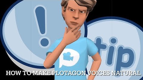 How to make your plotagon voices natural | #Plotagon