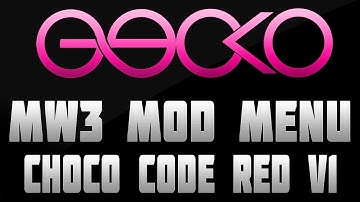 CHOCO Code Red v1 | MW3 Mod Menu