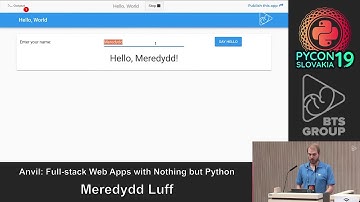 Anvil Full stack Web Apps with Nothing but Python