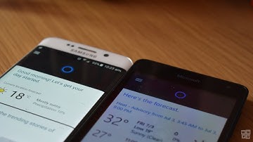 Cortana on Android VS Cortana on Windows 10 Mobile