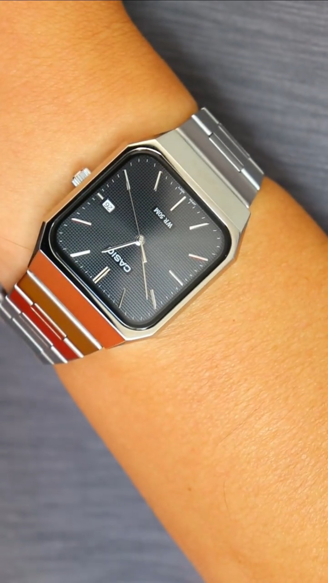 Casio MTP-B185D | New Steel Case Analogue Unboxing #casio - YouTube