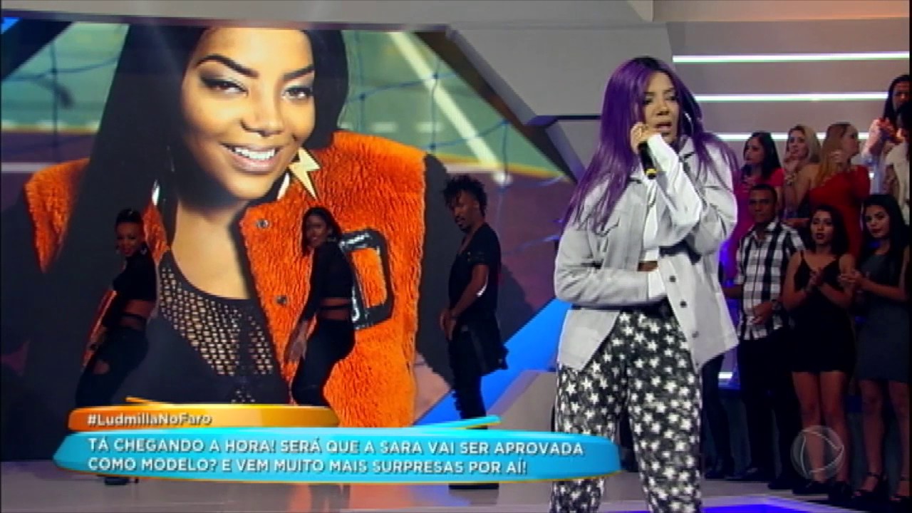 Ludmilla agita plateia com novo sucesso Cheguei