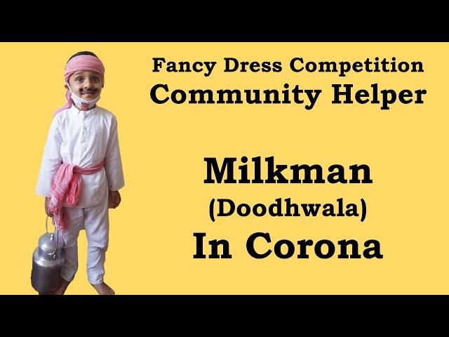 | Prize Winning Fancy Dress Competition Ideas for Kids - Milkman - YouTube | Prize Winning Fancy Dress Competition Ideas for Kids - Milkman - YouTube