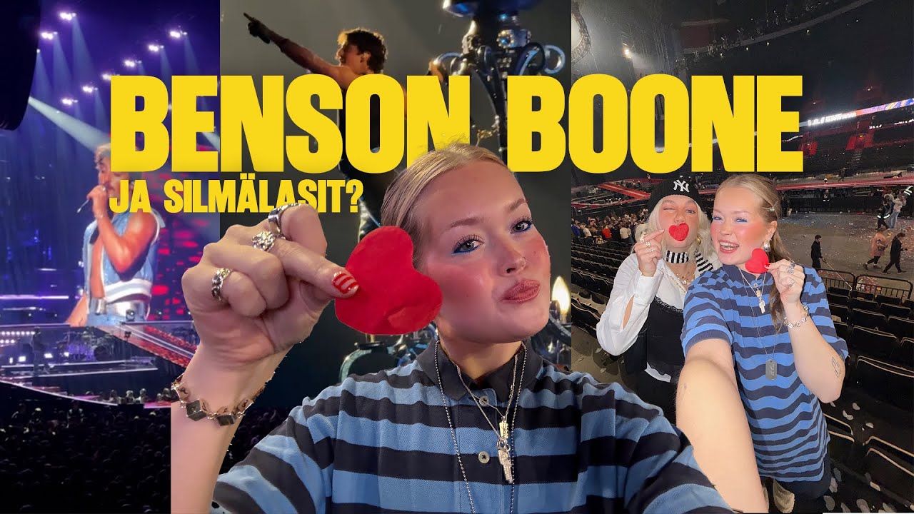 näin benson boonen livenä!!!