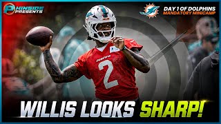 Malik Willis Looks SHARP At Miami Dolphins Mandatory Minicamp!