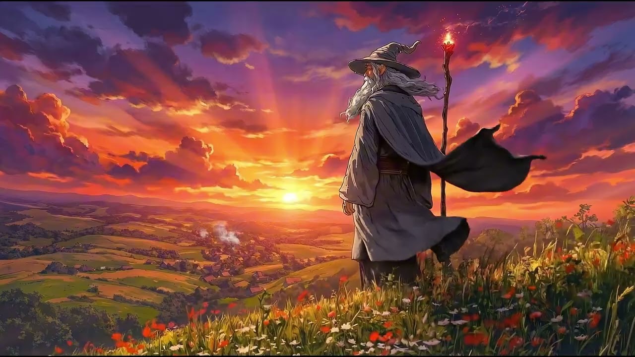 Fantasy Medieval Music for Reading & Focus | Gandalf: The White Wizard
