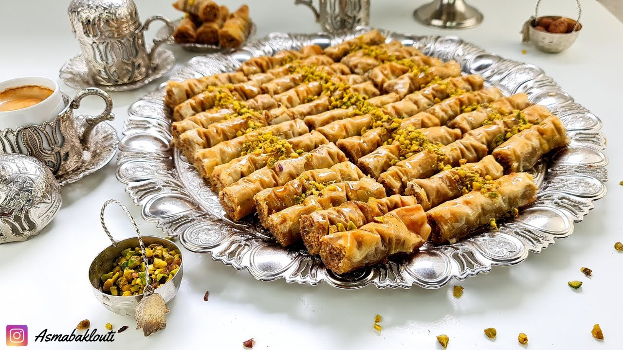 من تحضيرات رمضان 2021🌙 ب 250غ فاكية حضرو طبق بقلاوة تركية تعمل وصفة روعة Recette Baklawa pate filo
