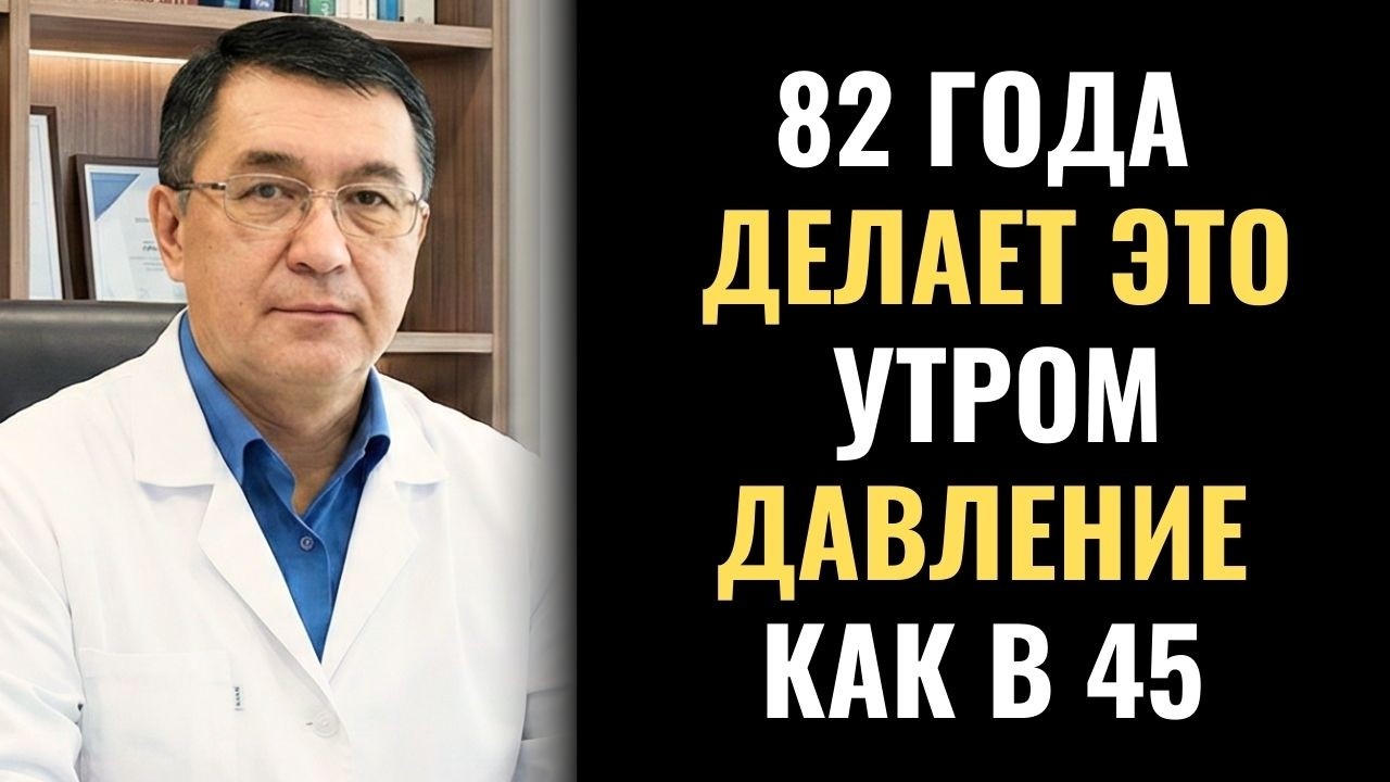 Знакомый кардиолог в 82 года делает ЭТО каждое утро — и давление как в 45!