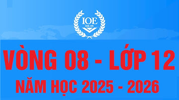 Đáp án IOE Tiếng Anh lớp 12 vòng 8 năm học 2025-2026