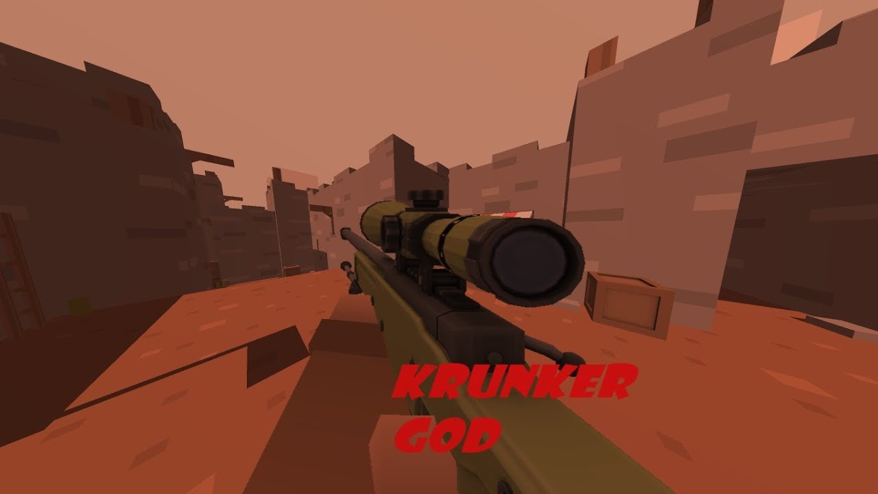 Krunker Edit: Sniper God