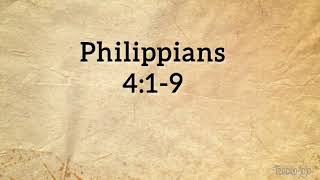 Philippians 4:1-9 — Words of Encouragement — NLT Audiovisual