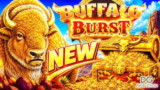 🚨NEW🚨BUFFALO BURST SLOT MACHINE LAS VEGAS CASINO GAME LIVE PLAY IRL OMG WOW GOLD CASH REVOLUTION screenshot 1