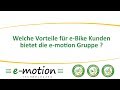 Welche Vorteile für e-Bike Kunden bietet die e-motion Gruppe? | e-motion e-Bike Experten