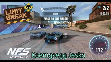 Limit Break (UGR) | Koenigsegg Jesko | NFS NoLimit
