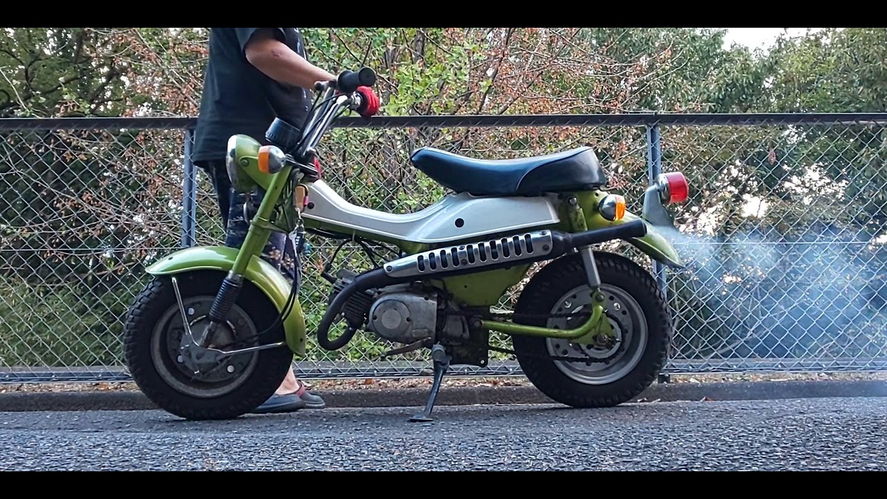 バンバン50 RV50 初期 スズキ バンバン50 初期型 ヤフオク用 その1 エンジン始動テスト