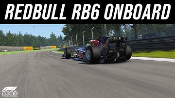 F1 2020 Gameplay - Redbull RB6 Onboard around Monza