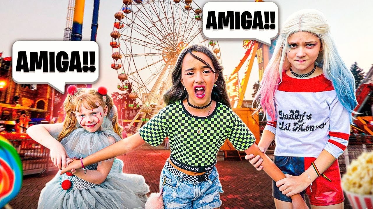 A FILHA DA ARLEQUINA E A FILHA DO IT A COISA BRIGARAM PARA SABER QUEM A BELINHA PREFERE