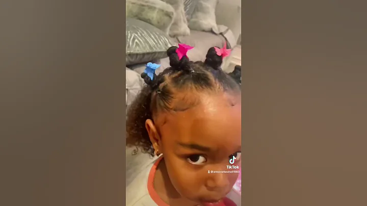 Toddler hairstyles on my 2 year old daughter. #ban...