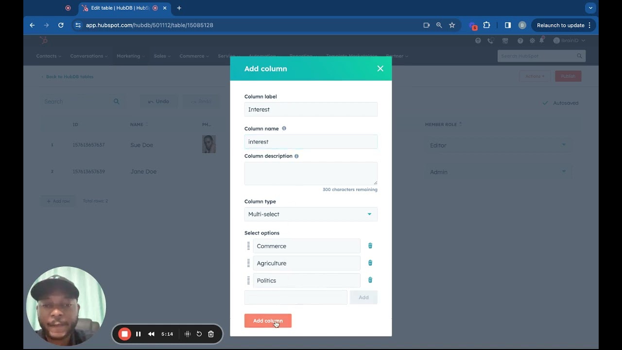 Mastering HubSpot CMS: Part 16 - HubDB Database Creation