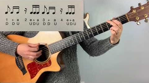 Rhythm Workout #6: Syncopated Sixteenth Note Strumming