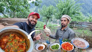 Finally spending a day in beautiful Kashmir | Cooking chicken biryani | Day 6 | Mustafa Hanif BTS