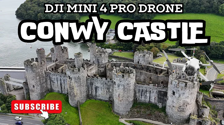 CONWY CASTLE - NORTH WALES - 4K DJI MINI 4 PRO DRONE